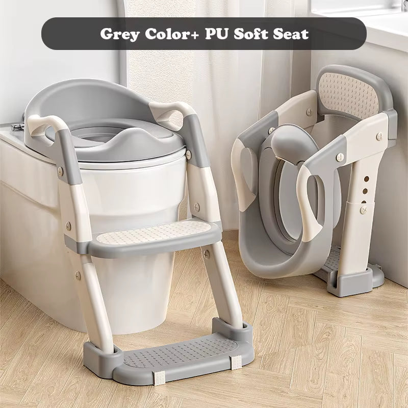 Newly Upgraded Baby Boy Portable Potty Child Potty Training Seat Baby Toilet Pot Step Stool Baby Potty Portable Child Urinal