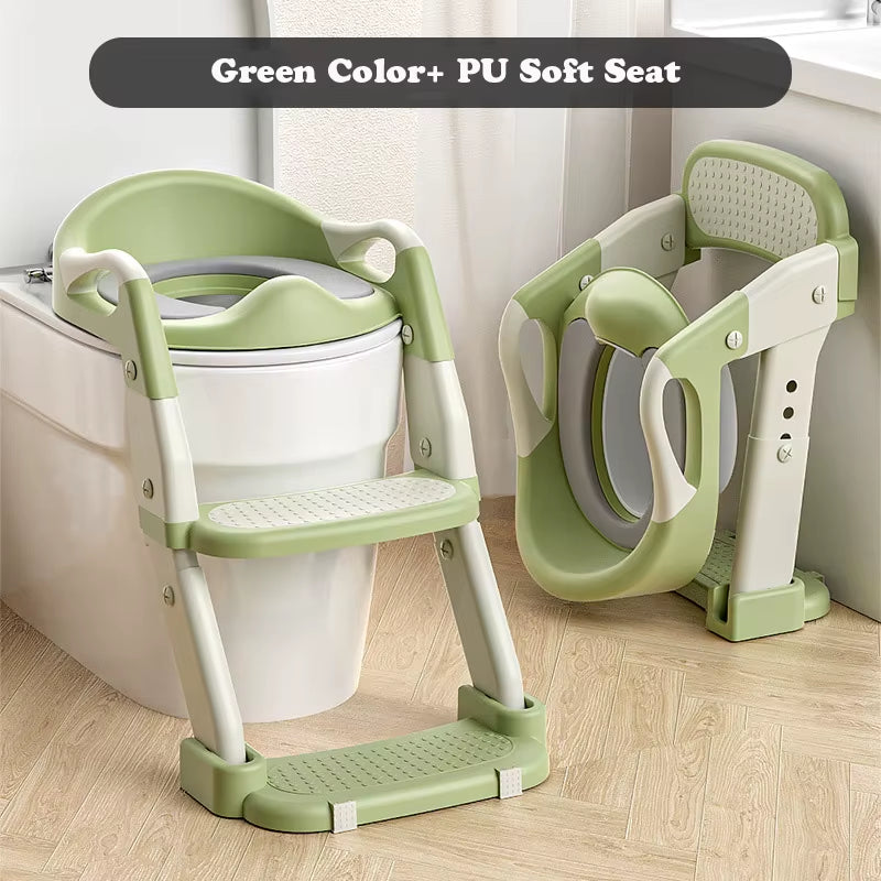 Newly Upgraded Baby Boy Portable Potty Child Potty Training Seat Baby Toilet Pot Step Stool Baby Potty Portable Child Urinal