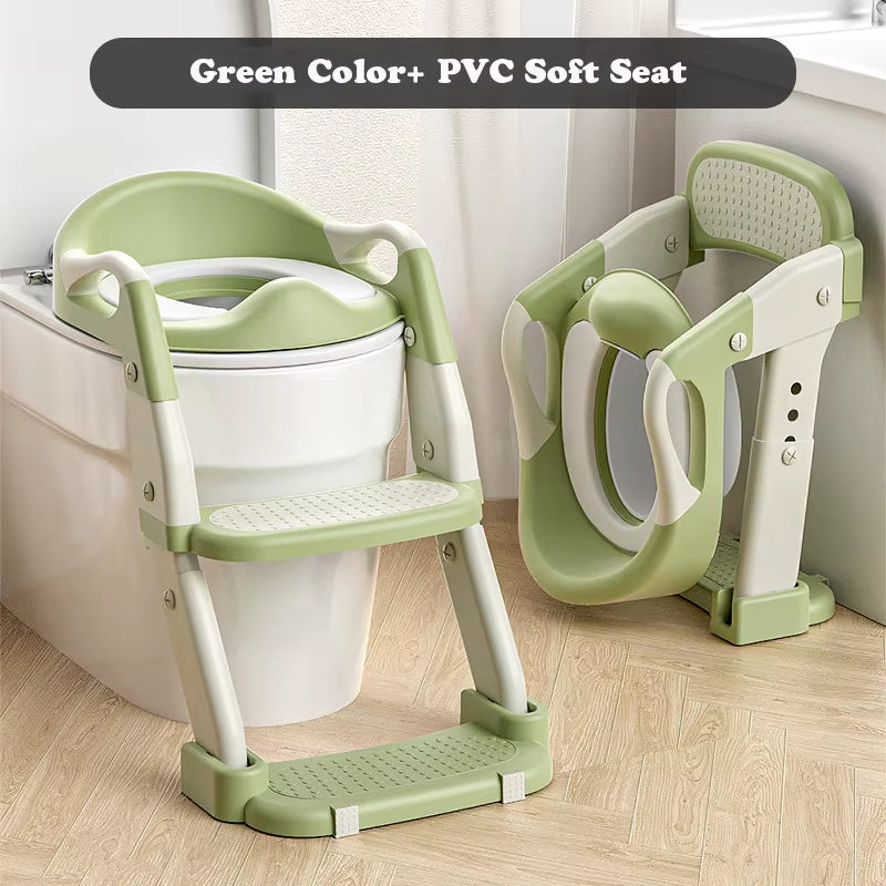 Newly Upgraded Baby Boy Portable Potty Child Potty Training Seat Baby Toilet Pot Step Stool Baby Potty Portable Child Urinal
