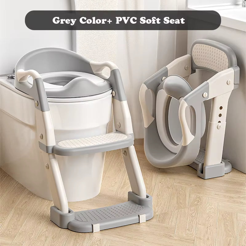 Newly Upgraded Baby Boy Portable Potty Child Potty Training Seat Baby Toilet Pot Step Stool Baby Potty Portable Child Urinal